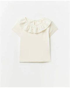 Футболка с люверсами на шее, цвет Crudo Сфера