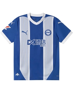 Детская футболка Home Deportivo Alavés 2024-2025, синий Puma