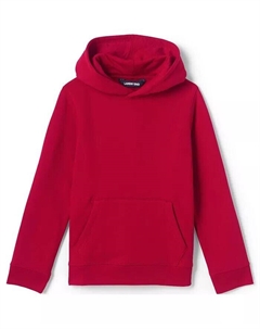 Толстовка с капюшоном для девочек, красный Lands' end