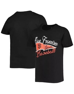 Футболка Big Girls Black San Francisco Giants Team Fly The Flag Outerstuff