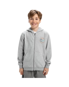 Детская толстовка с рисунком, серый Quiksilver