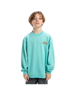 Детская толстовка Spin Cycle, светло-голубой Quiksilver