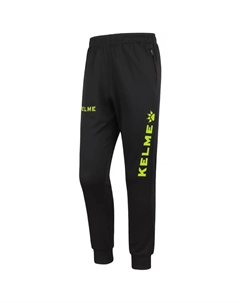 Детские брюки Global, черный/флуоресцентный зеленый Kelme