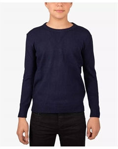 Базовый свитер с круглым вырезом для мальчика, синий Xray