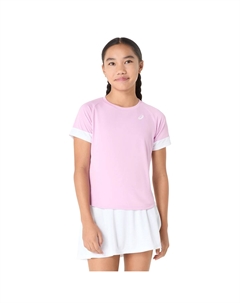 Футболка Girls Tennis SS Top, розовый Asics