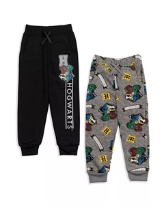 Комплект из 2 флисовых спортивных штанов «Гриффиндор Слизерин Хаффлпафф» «Равенкло» для малышей и больших детей, мультиколор Harry potter