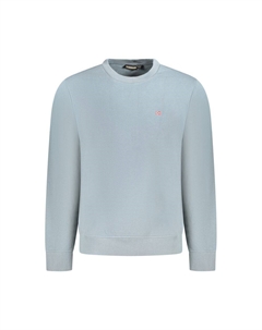 Серый хлопковый мужской свитер, коричневый Napapijri