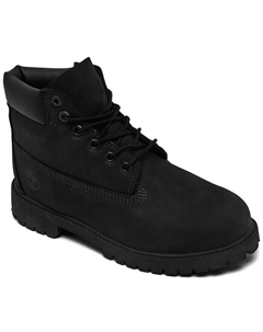 Маленькие детские 6-дюймовые водонепроницаемые ботинки премиум-класса от Finish Line, черный Timberland