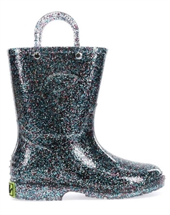 Блестящие дождевые сапоги для малышей, маленьких и больших девочек, мультиколор Western chief