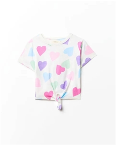 Футболка с узлом, цвет Blanco roto Сфера