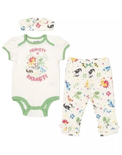 Коготь ворона, Слизерин, Гриффиндор, Хаффлпафф, боди для маленьких девочек, штаны и повязка на голову, комплект для младенцев, розовый Harry potter