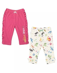 Slytherin Raven claw Gryffindor Baby Girls 2 штаны с логотипом Harry potter