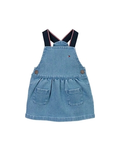 Платье-сарафан и футболка для девочки, синий Tommy hilfiger