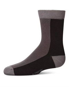 Носки для мальчиков в цветную полоску, черный Memoi