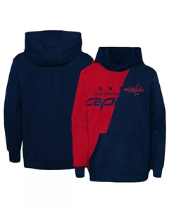 Толстовка с капюшоном Washington Capitals Unrivaled Red для больших мальчиков и девочек Outerstuff