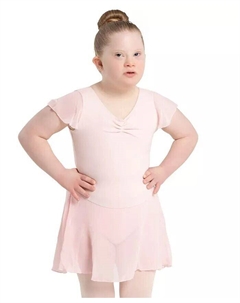 Платье для девочек с рукавами-крылышками, розовый Capezio