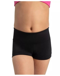 Шорты для мальчиков с отложным воротником для девочек Team Basics, черный Capezio