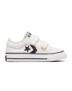 Star Player 76 Foundational Canvas повседневные кеды для малышей, белый Converse