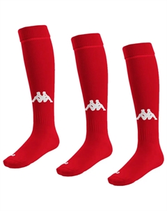 Детские футбольные носки Penao, 3 пары, красный Kappa