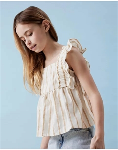 Рубашка для девочки, белый Name it