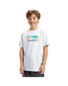 Детская футболка Ev Gradient Box, белый Quiksilver