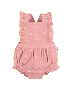 Комбинезон без рукавов для девочек с оборками, слоновая кость/кремовый Gerber