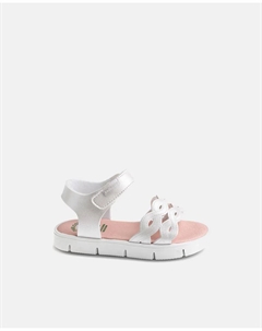 Сандалии с антибактериальной подошвой inTech, застежка на липучку. Готовы к солнцу, морскому бризу и мороженому в середине дня, белый Pablosky