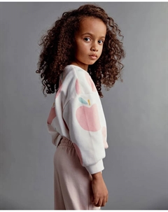 Детская толстовка, цвет Rosa claro Сфера