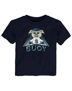 Футболка с надписью-талисманом Seattle Kraken Deep Sea Seattle Kraken для мальчиков и девочек, синий Outerstuff