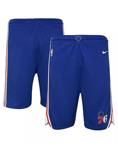 Шорты Nike для больших мальчиков и девочек Royal Philadelphia 76ers Swingman Performance Shorts – Icon Edition Outerstuff