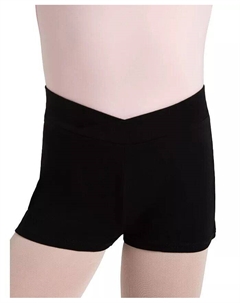 Классические шорты для малышей, черный Capezio