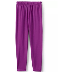 Термобелье для девочек Термобелье Термобелье Длинное Нижнее Белье Термобелье Брюки, розовый Lands' end