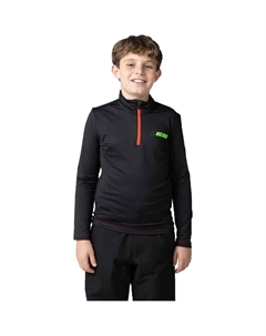 Hero 1/2 молния теплая эластичная детская лыжная флисовая куртка, черный Rossignol