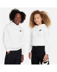 Детская флисовая толстовка Sportswear Club, белый Nike