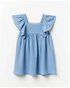 Базовое структурированное платье, синий Сфера