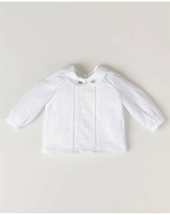 Рубашка для церемонии рождения мальчика, белый Nanos