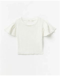 Футболка с эффектом помятости, цвет Crudo Сфера