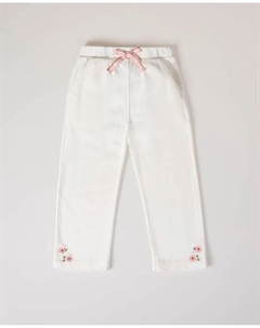 Плюшевые штаны для девочки, бежевый Nanos