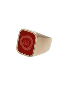 Квадратное кольцо с логотипом Balenciaga