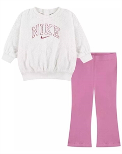 Свитшот и леггинсы с принтом «галочка» для маленьких девочек, комплект из 2 предметов Nike