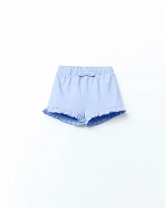 Простые шорты плюмети, светло-голубой Сфера