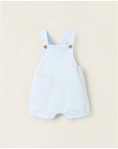 Комбинезон с короткими рукавами для мальчика, светло-голубой Zippy