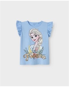 Футболка девушки из «Холодного сердца», светло-голубой Name it