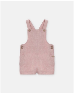 Льняной комбинезон для мальчика, пудрово-розовый, цвет Nude Martin aranda