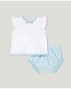 Комплект без рукавов для девочки, зеленый Coconut el corte inglés