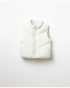 Жилет простой для девочки, белый Сфера