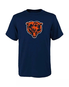 Футболка с логотипом Chicago Bears Primary, синий Outerstuff