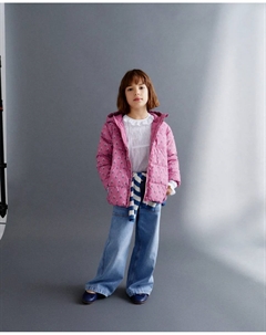 Стеганая парка для девочек, розовый Kids el corte inglés