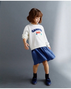 Комбинированное детское платье, белый Kids el corte inglés