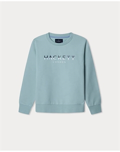 Толстовка Hacket Crew для мальчиков, светло-зеленый Hackett